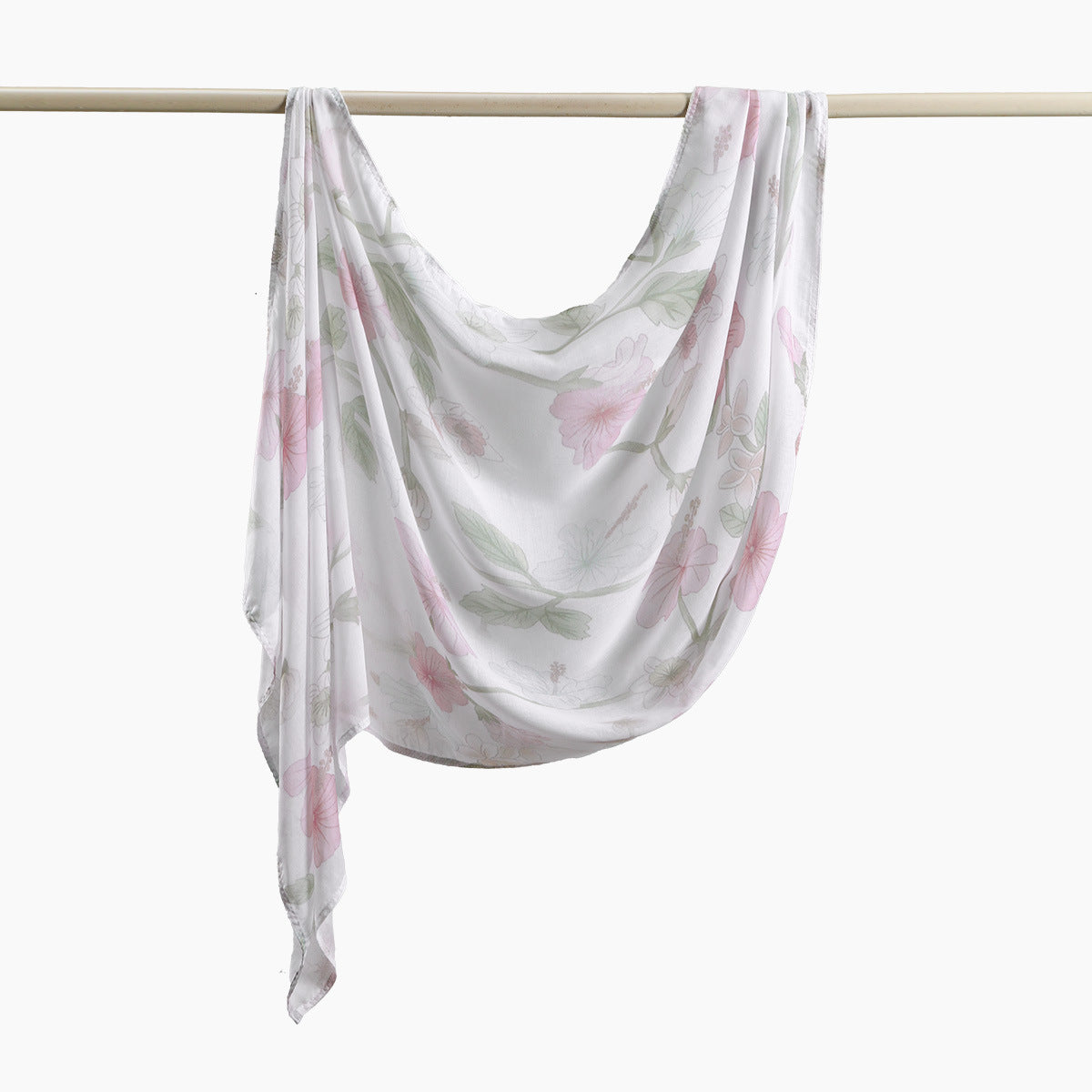 Southeast Asia's best-selling Bali yarn digital print versatile long scarf, fashionable trendy, soft, breathable, shawl headscarf