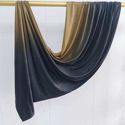 [Liquid jersey gradient] gradient liquid jersey premium Liquid Jersey hand-painted scarf for women