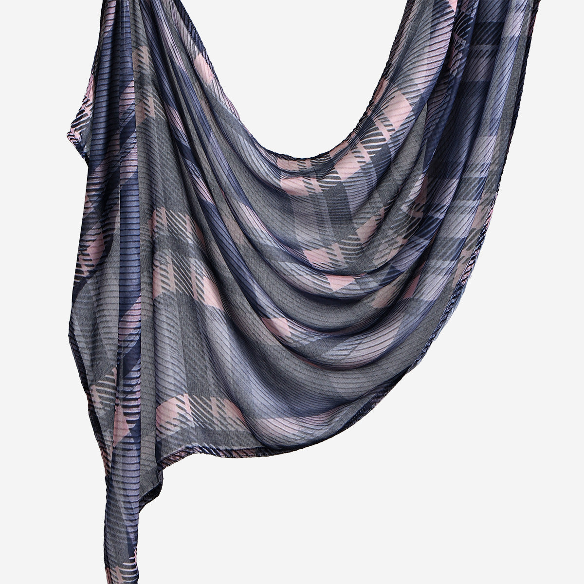 Southeast Asia's best-selling Bali yarn digital print versatile long scarf, fashionable trendy, soft, breathable, shawl headscarf