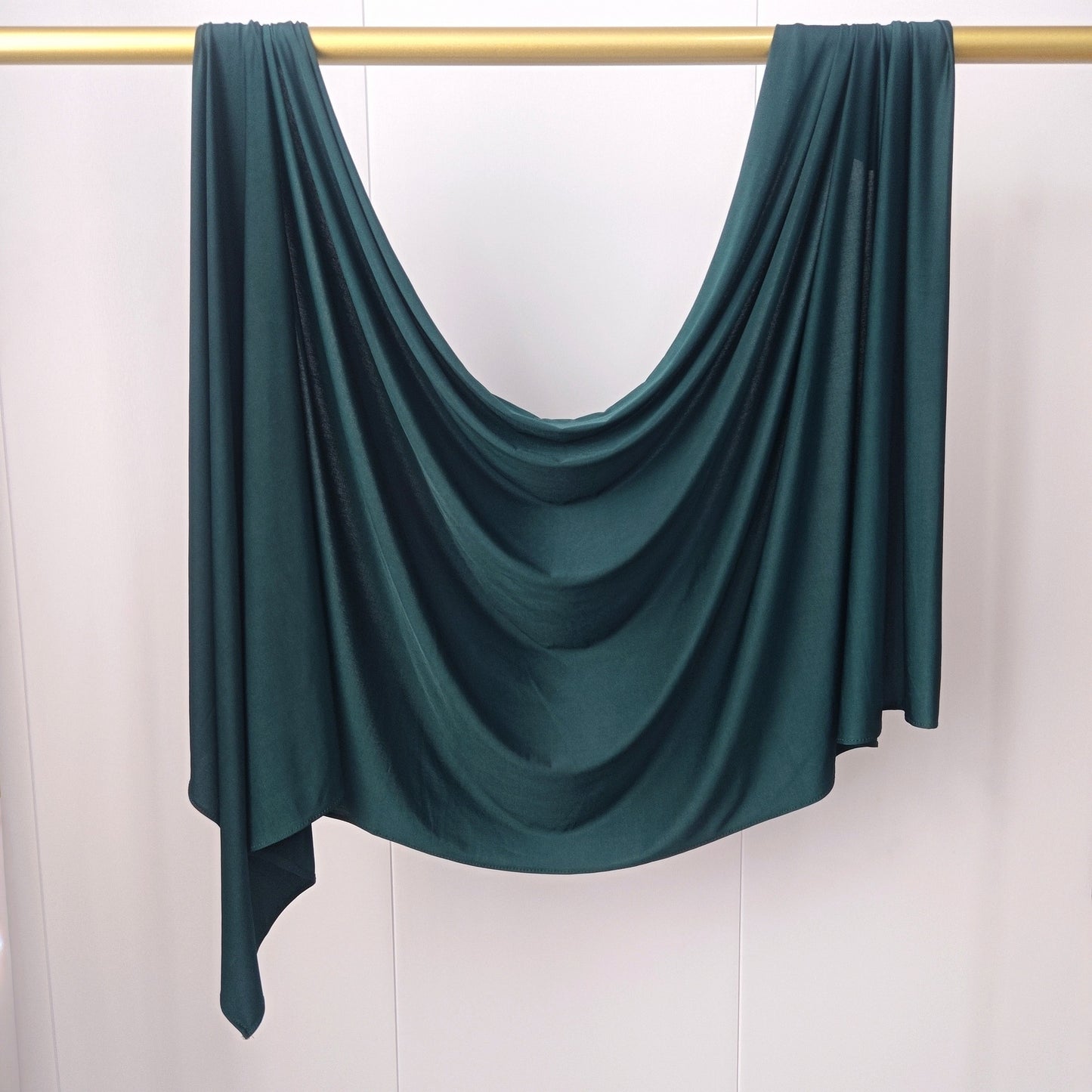 [Solid Color Liquid Jersey] Premium drape scarf Solid Color Breathable Liquid Jersey
