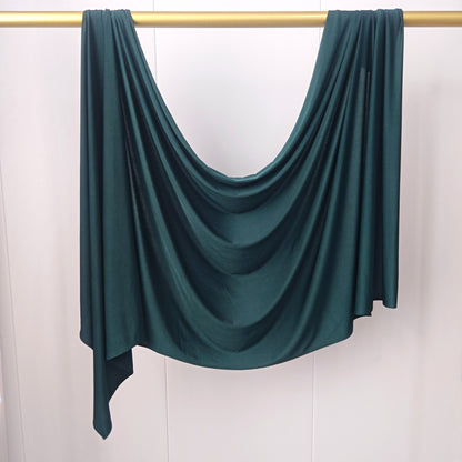 [Solid Color Liquid Jersey] Premium drape scarf Solid Color Breathable Liquid Jersey