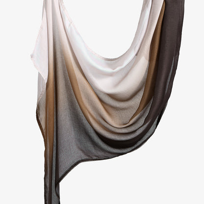 Southeast Asia's best-selling Bali yarn digital print versatile long scarf, fashionable trendy, soft, breathable, shawl headscarf