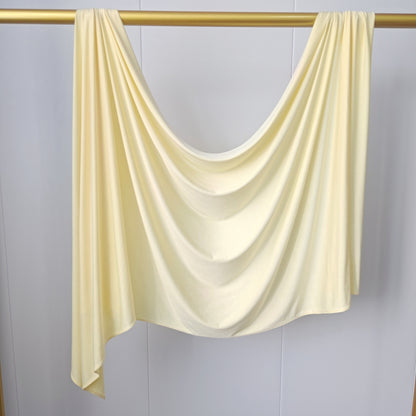 [Solid Color Liquid Jersey] Premium drape scarf Solid Color Breathable Liquid Jersey