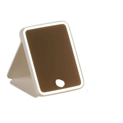 LED Foldable Vanity mirror with Light