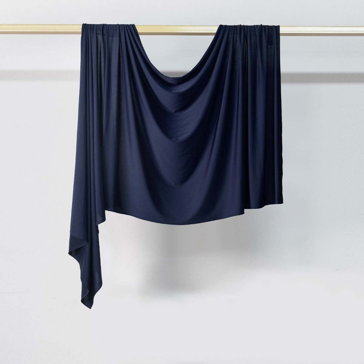 [Solid Color Liquid Jersey] Premium drape scarf Solid Color Breathable Liquid Jersey