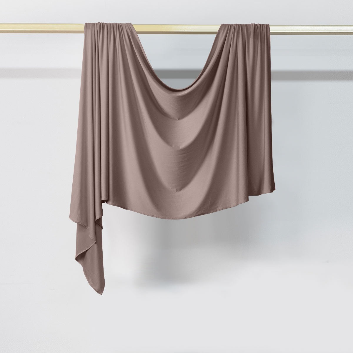 [Solid Color Liquid Jersey] Premium drape scarf Solid Color Breathable Liquid Jersey