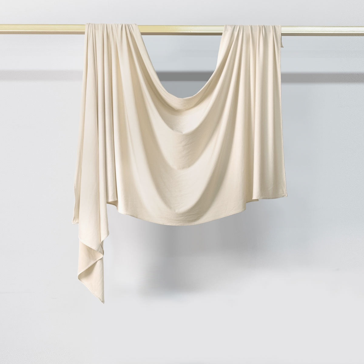 [Solid Color Liquid Jersey] Premium drape scarf Solid Color Breathable Liquid Jersey