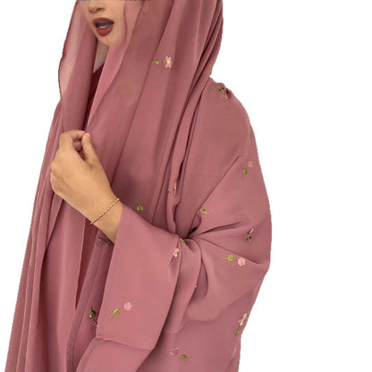 Floral Embroidery Abaya
